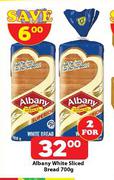 Albany White Sliced Bread-For 2 x 700g