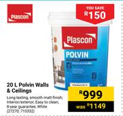 Plascon Polvin Walls & Ceilings 27270, 710332-20Ltr
