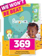 Pampers Active Baby Mega Box Assorted Sizes-Per Pack