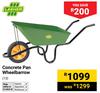 Lasher Concrete Pan Wheelbarrow 13