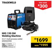 Tradeweld MIG 130GM Welding Machine 850022390
