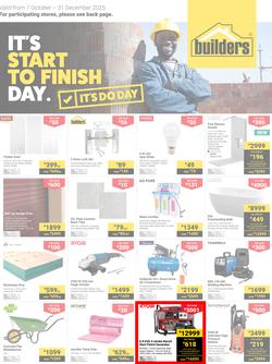 Builders Inland : It's Start to Finish Day (07 October - 31 December 2025), page 1