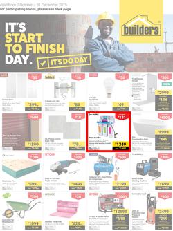 Builders Inland : It's Start to Finish Day (07 October - 31 December 2025), page 1