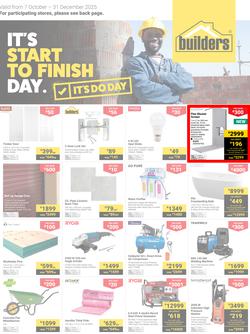 Builders Inland : It's Start to Finish Day (07 October - 31 December 2025), page 1