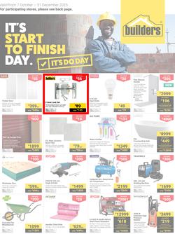 Builders Inland : It's Start to Finish Day (07 October - 31 December 2025), page 1