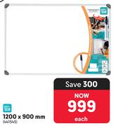 Pen+Gear Whiteboard 600 x 450mm 441538