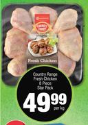 Country Range Fresh Chicken 8 Piece Star Pack-1kg