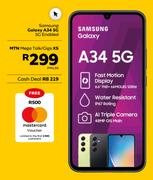 Samsung Galaxy A34 5G Enabled Smartphone