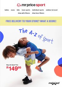 Mr Price Sport : The A-Z Of Sport (Request Valid Dates From Retailer) 