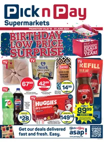 Pick n Pay Western Cape : Birthday Specials (18 June - 23 June 2024)