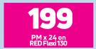 Samsung Galaxy A03 Dual Sim, Smartphone-On Red Flexi 130