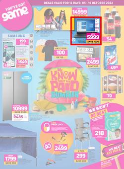 Game : We Know What You Paid Last Summer (05 October - 16 October 2022), page 1