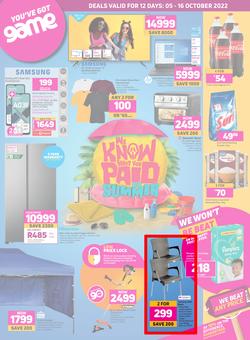 Game : We Know What You Paid Last Summer (05 October - 16 October 2022), page 1