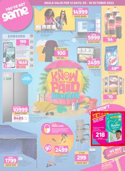 Game : We Know What You Paid Last Summer (05 October - 16 October 2022), page 1