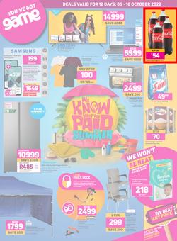 Game : We Know What You Paid Last Summer (05 October - 16 October 2022), page 1