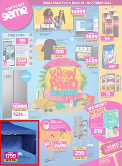 Game : We Know What You Paid Last Summer (05 October - 16 October 2022), page 1