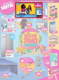 Game : We Know What You Paid Last Summer (05 October - 16 October 2022), page 1