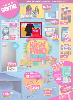 Game : We Know What You Paid Last Summer (05 October - 16 October 2022), page 1