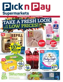 Pick n Pay Eastern Cape : Specials (07 October - 22 October 2024)