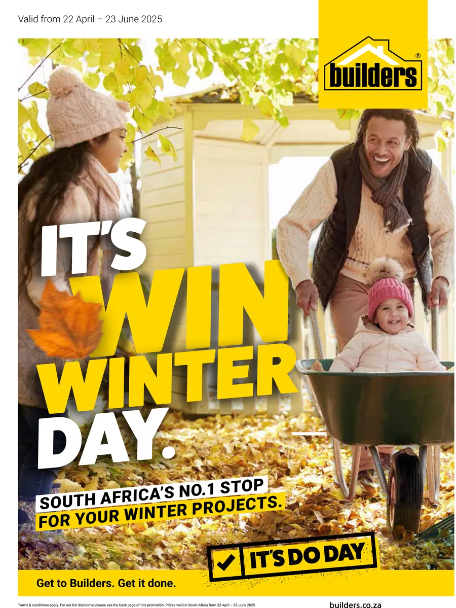 Builders : It's Win Winter Day (22 April - 23 June 2025)