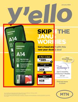 MTN : Y'ello (1 January - 31 January 2024), page 1