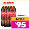 Coca Cola-For 4 x 2L