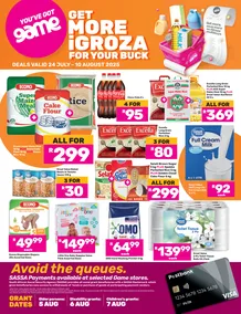 Game SASSA : Get More iGroza For Your Buck (24 July - 10 August 2025)
