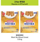 Bokomo Weet Bix Wheat Cereal-For 2 x 1.35Kg