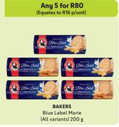 Bakers Blue Label Marie (All Variants)-For Any 5 x 200g