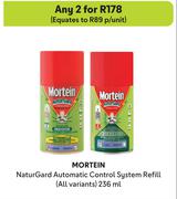 Mortein Natur Gard Automatic Control System Refill (All Variants)-For Any 2 x 236ml