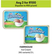 Farmhouse Ice Cream (All Variants)-For Any 2 x 2L