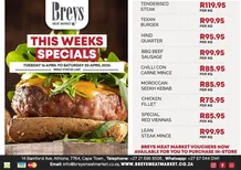 Breys Meat Market : Specials (16 April - 20 April 2024)