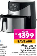 Eiger 8L Aria XL Digital Air Fryer