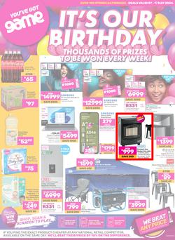 Game : It's Our Birthday (07 May - 17 May 2024), page 1