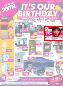 Game : It's Our Birthday (07 May - 17 May 2024), page 1