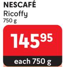 Nescafe Ricoffy-750g Each