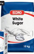 Econo White Sugar-10kg Each