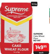 Supreme Cake Wheat Flour-12.5kg Each