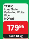 Tastic Long Grain Parboiled White Rice-10Kg Each