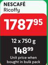 Nescafe Ricoffy-12 x 750g
