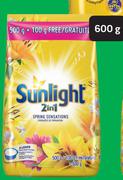 Sunlight Hand Wash Powder (All Variants)-6 x (500g+100g Free)