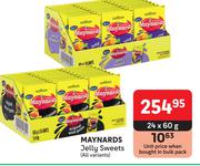 Maynards Jelly Sweets (All Variants)-24 x 60g