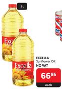 Excella Sunflower Oil-2Ltr Each