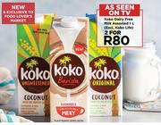 Koko Dairy Free Milk Assorted-For 2 x 1L