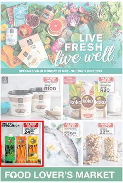 Food Lover's Market Eastern Cape : Live Fresh, Live Well (29 May - 04 June 2023), page 1
