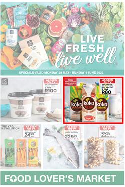 Food Lover's Market Eastern Cape : Live Fresh, Live Well (29 May - 04 June 2023), page 1