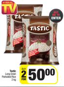 Tastic Long Grain Parboiled Rice-For 2 x 2Kg