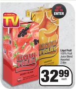 Liqui Fruit 100% Fruit Juice Blend Assorted-2L Each