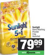 Sunlight Hand Washing Powder Assorted-3kg