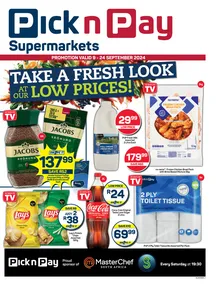 Pick n Pay KwaZulu-Natal : Specials (09 September - 24 September 2024)